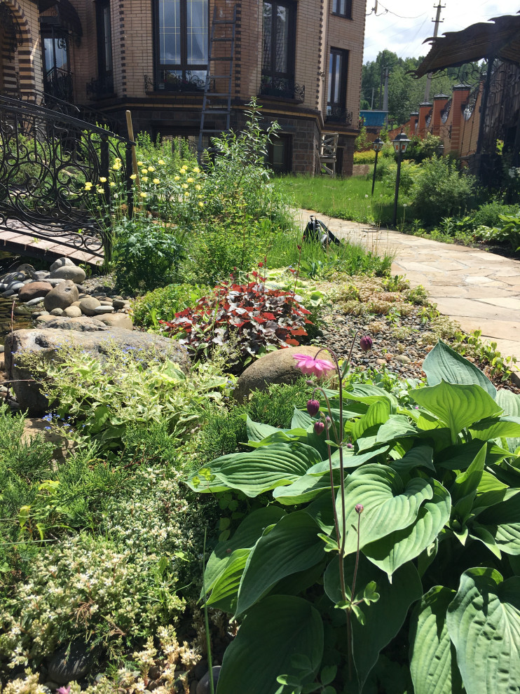 Ландшафтный дизайн участка 8,5 соток.