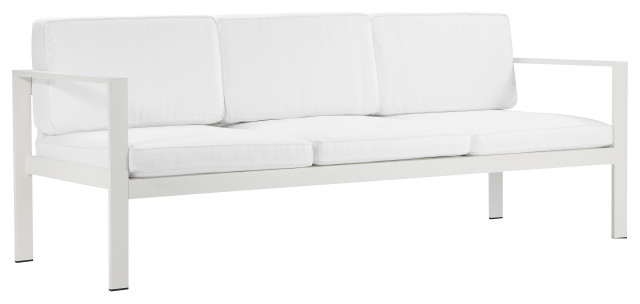 Karen 3 Seater Sofa, White