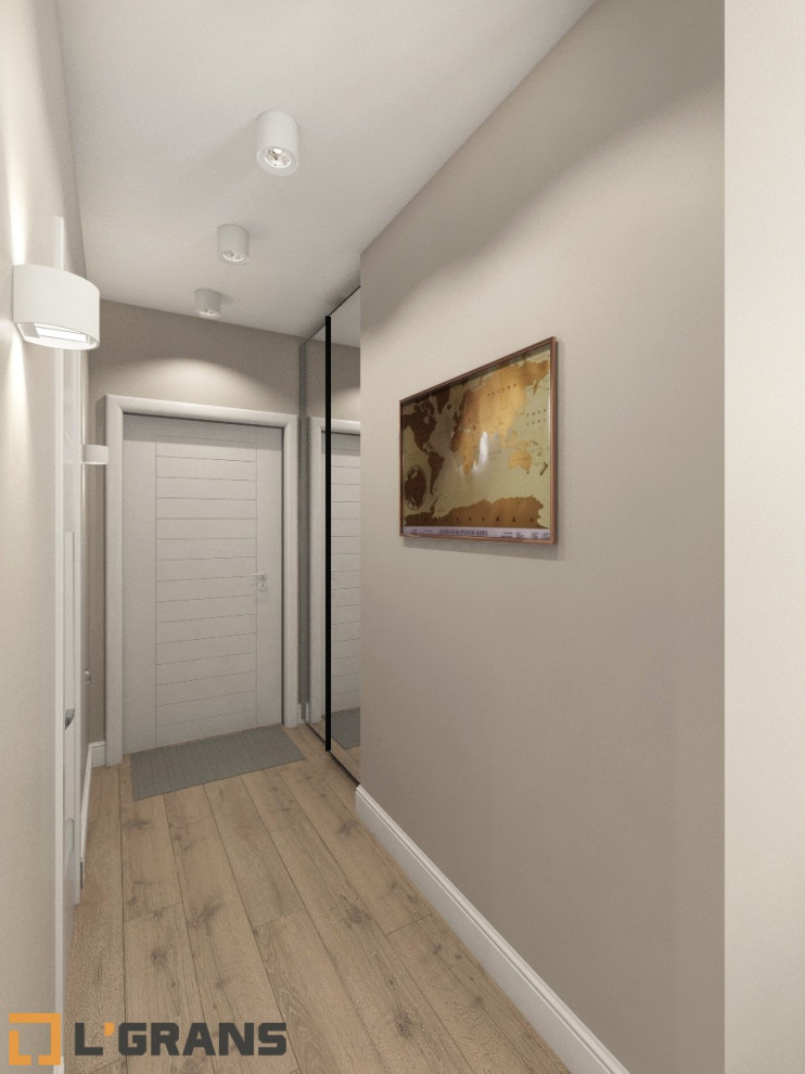 Дизайн интерьера 2к. квартиры по ул. Вахова, 4 в Хабаровске