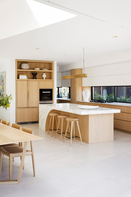 BAY VIEW HOUSE contemporary-kitchen