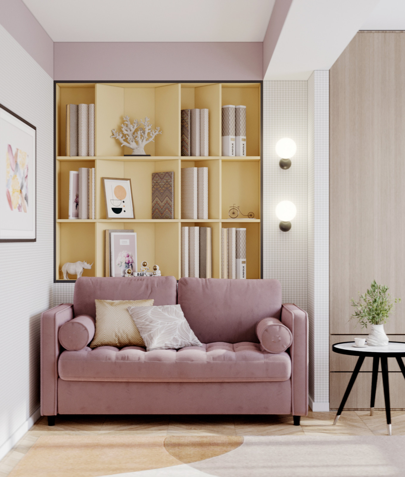 Сканди в ЖК "Серебрянный бор"