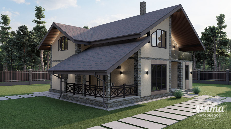 Дизайн фасада дома