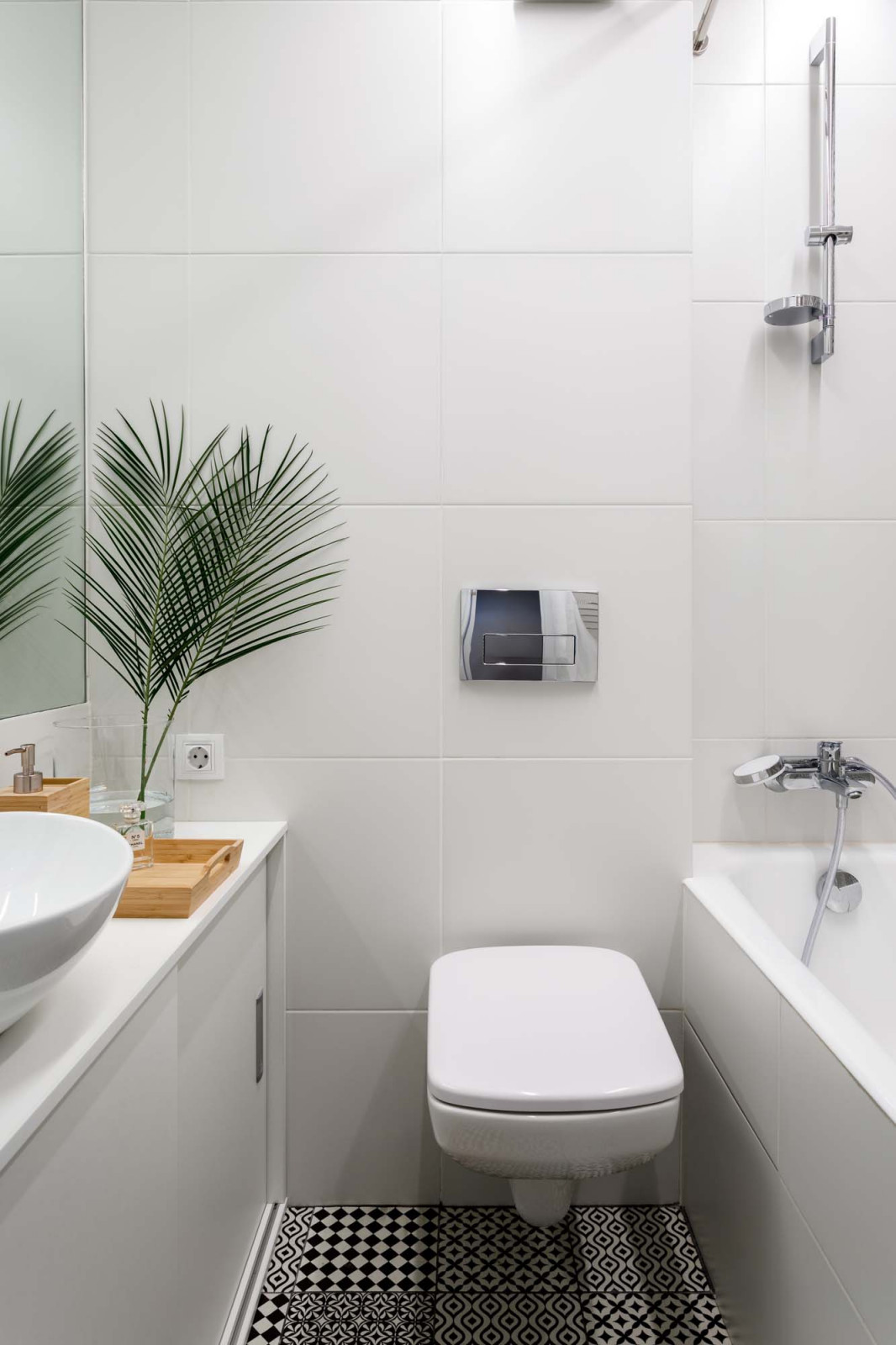 Светлая «скандинавская» студия 32 м² в Москве