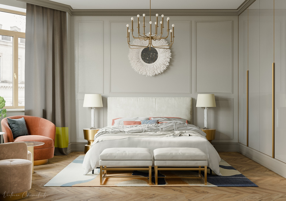 Двухкомнатная женская квартира с эркером