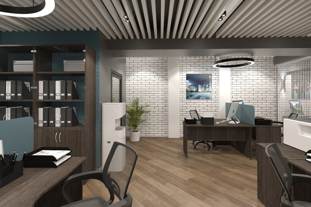 Офис в современной стилистике