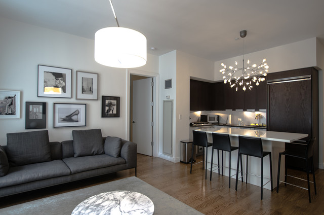 5th Av. Pentouse contemporary-vardagsrum