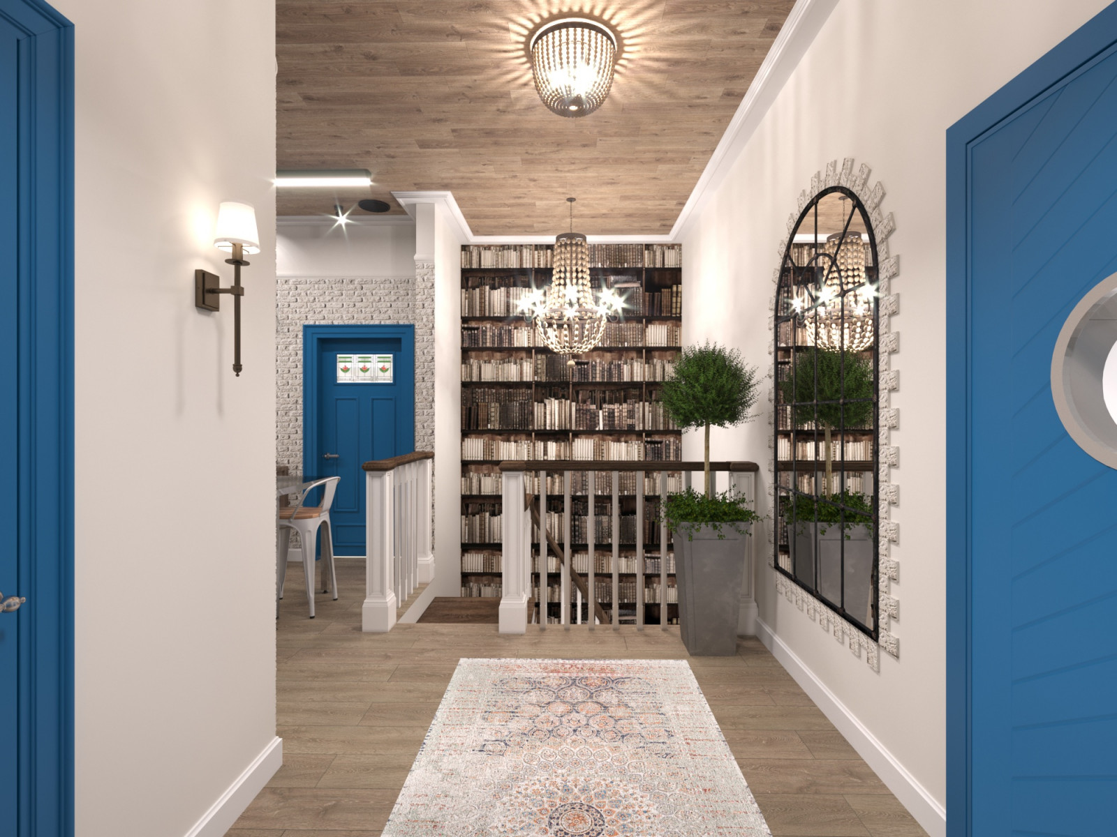 Дизай-проект интерьера кафе-пекарни