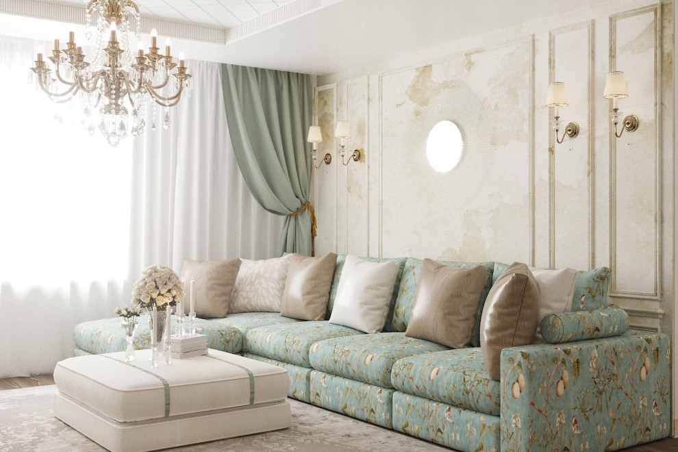 Гостиная для частного дома п.Дуброво