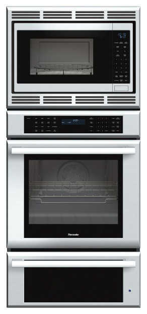 Thermador Masterpiece 27" Triple Combination Wall Oven, Stainless | MEDMCW71JS
