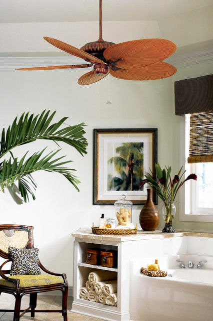 Fanimation Ceiling Fans tropisch-badezimmer