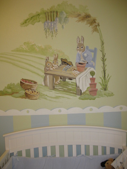 Nurseries shabby-chic-inspirerad
