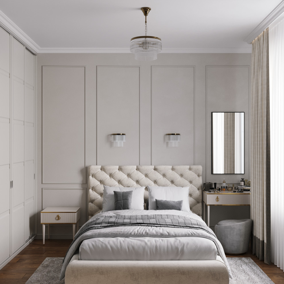 Квартира для семьи из трех человек и большой собаки.