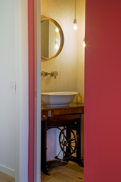 Villa S industrial-badezimmer