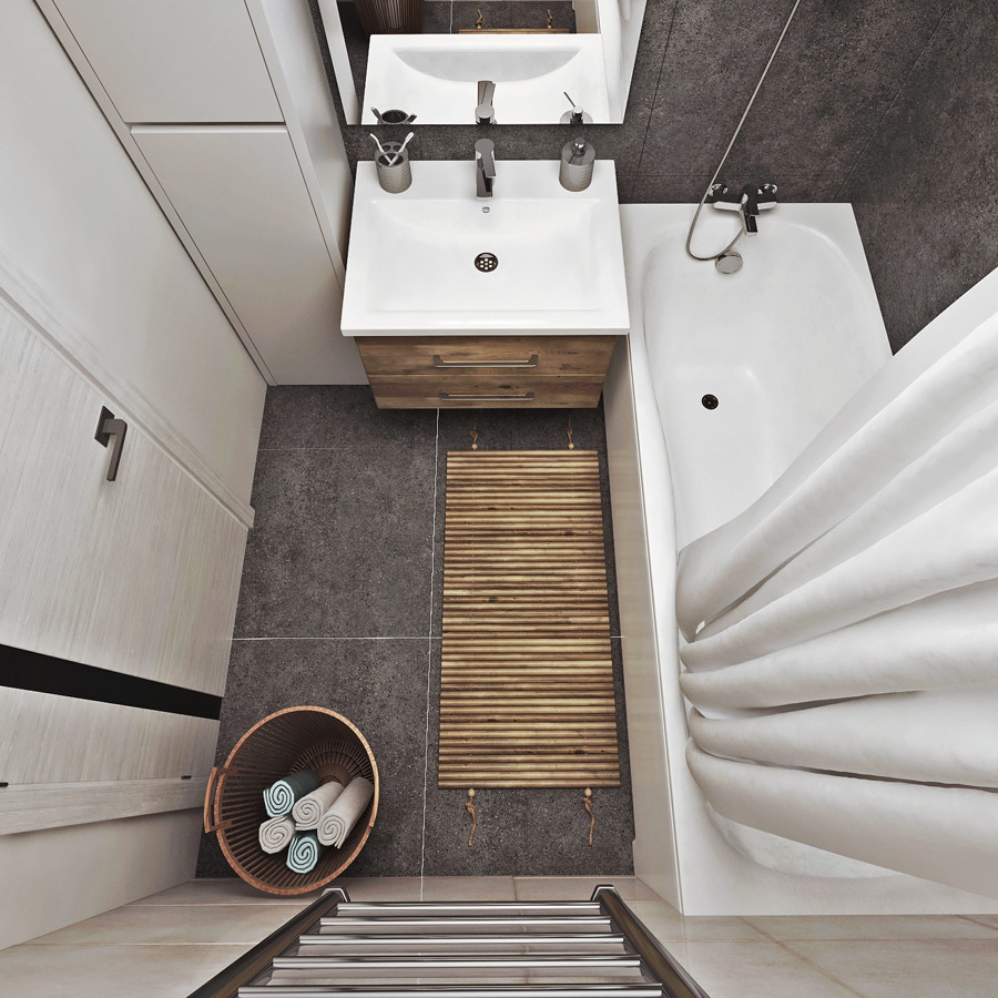 дизайн-проект интерьера квартиры в ЖК "Зеленый угол".