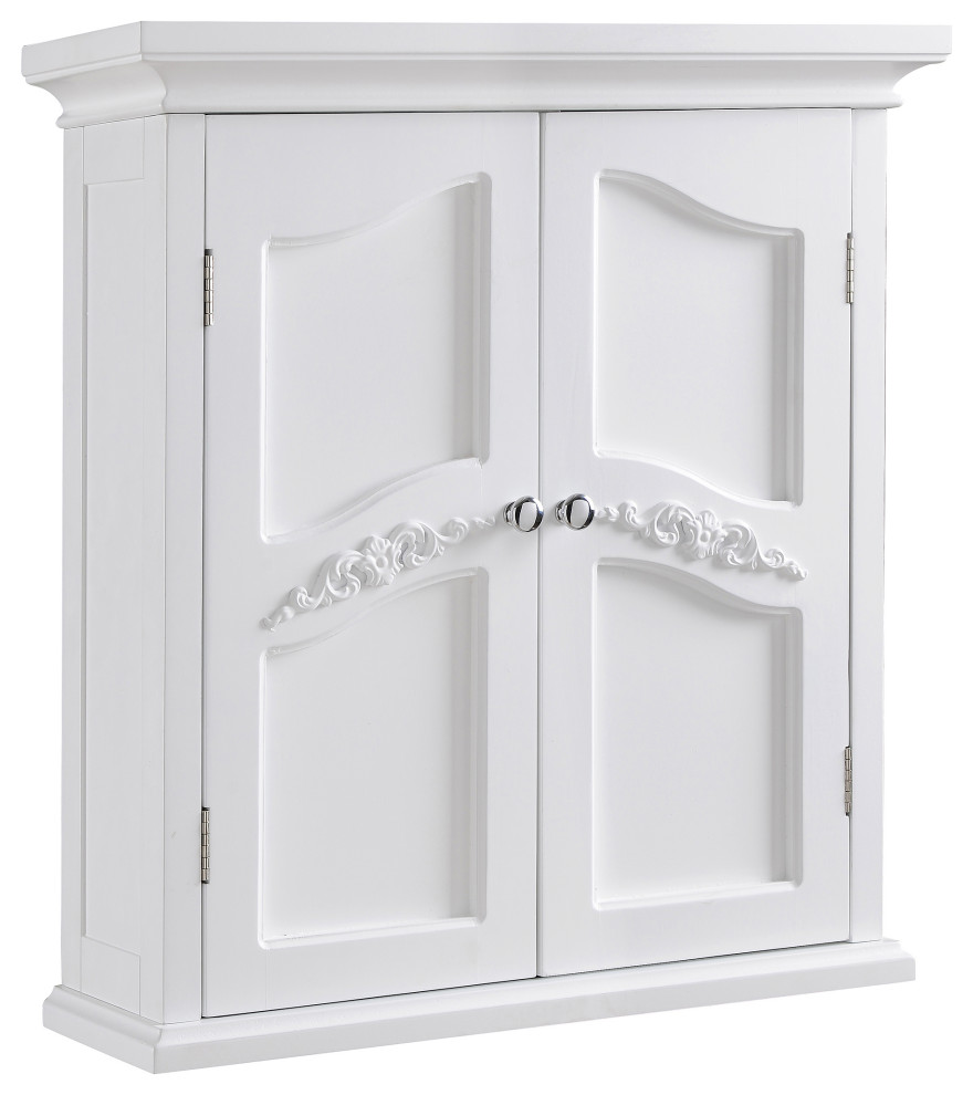 Wooden Bathroom Space Saver Wall Cabinet - Traditional - Bathroom ...