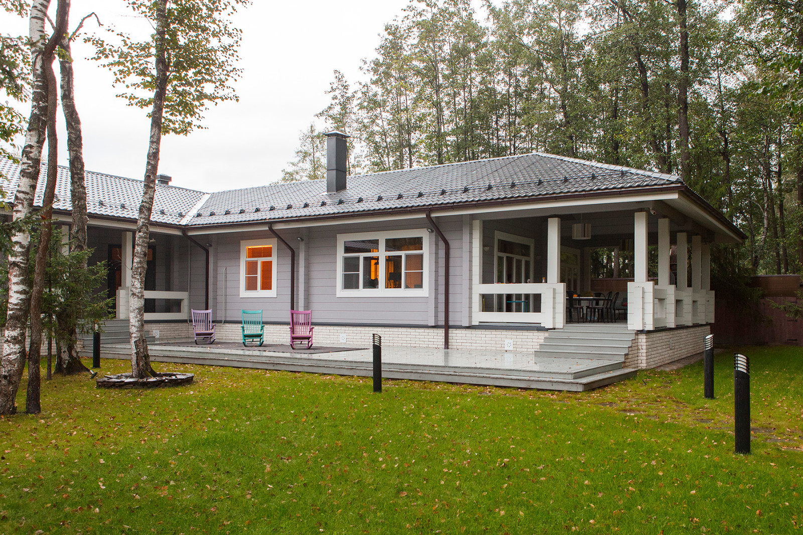 дом в п. Новоглаголево