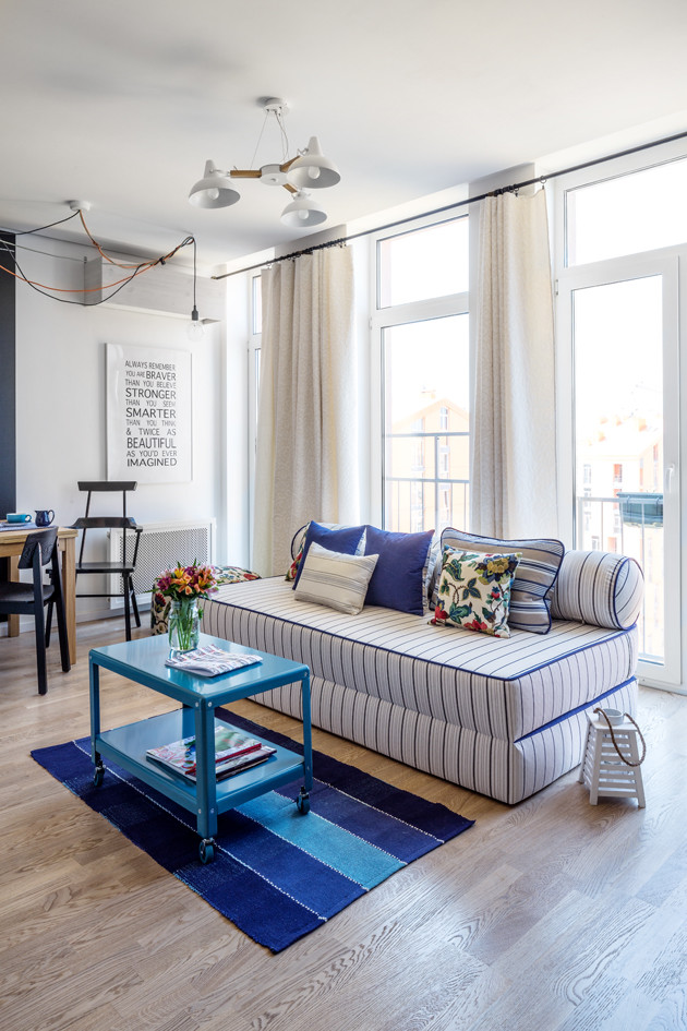 Однокомнатная квартира-студия 40 м² в ЖК Комфорт Таун