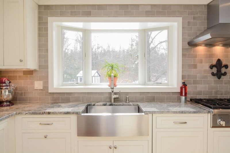 Transitional kitchen photo in Boston
