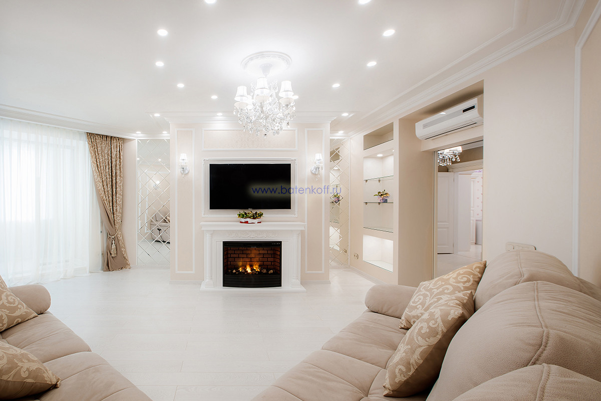 Реализация дизайн-проекта интерьера квартиры на ул.Ботанической, г.Екатеринбург