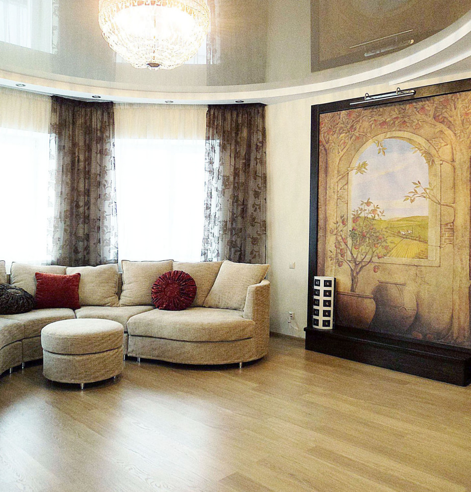 Фрески и фотообои в моих интерьерах.