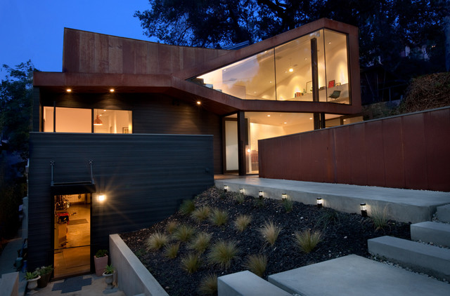 Manifold House contemporary-fasad