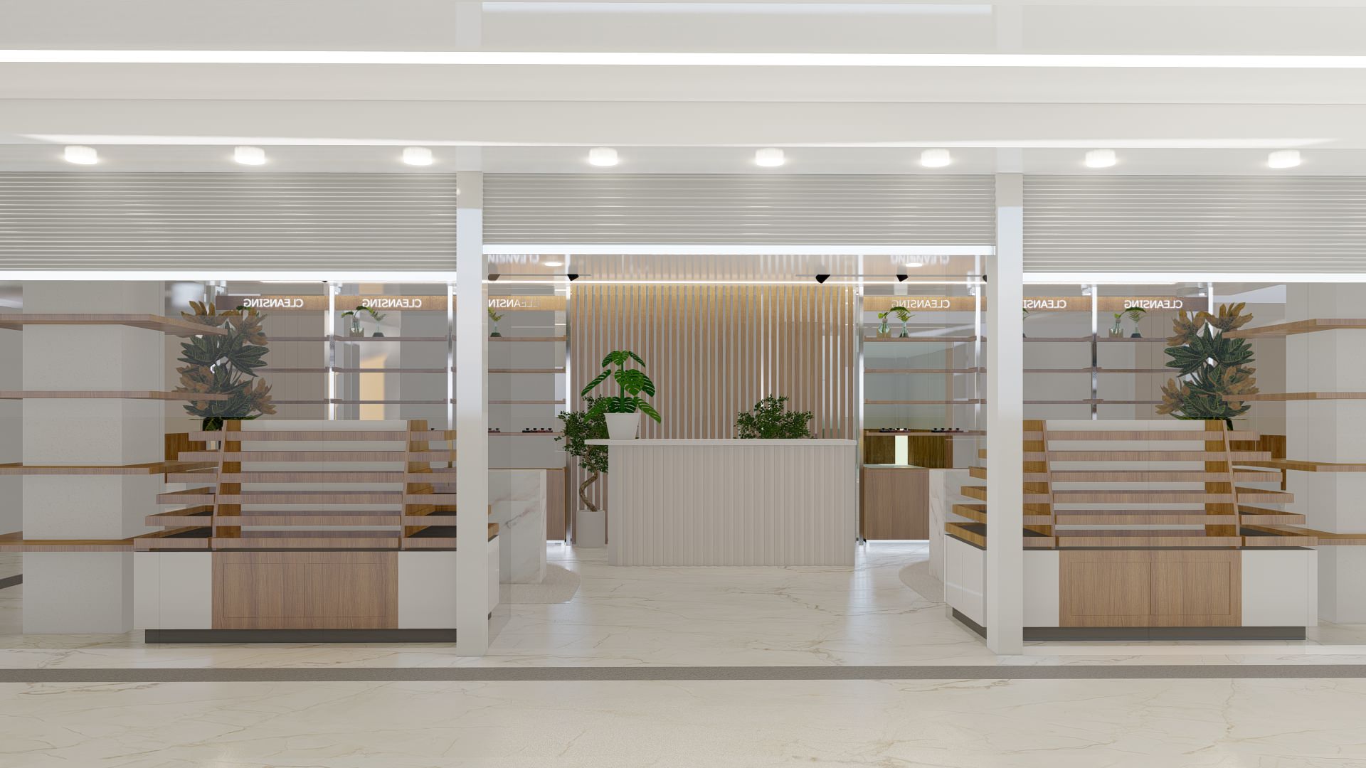 Modern Showroom Design at Hornchurch