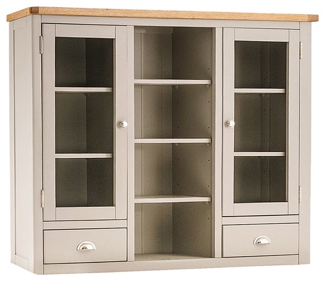 Portland Painted Oak Large Dresser Top Country Display Cabinets Portland Painted Oak Large Dresser Top Country Display Cabinets Dressers By The Furniture Outlet