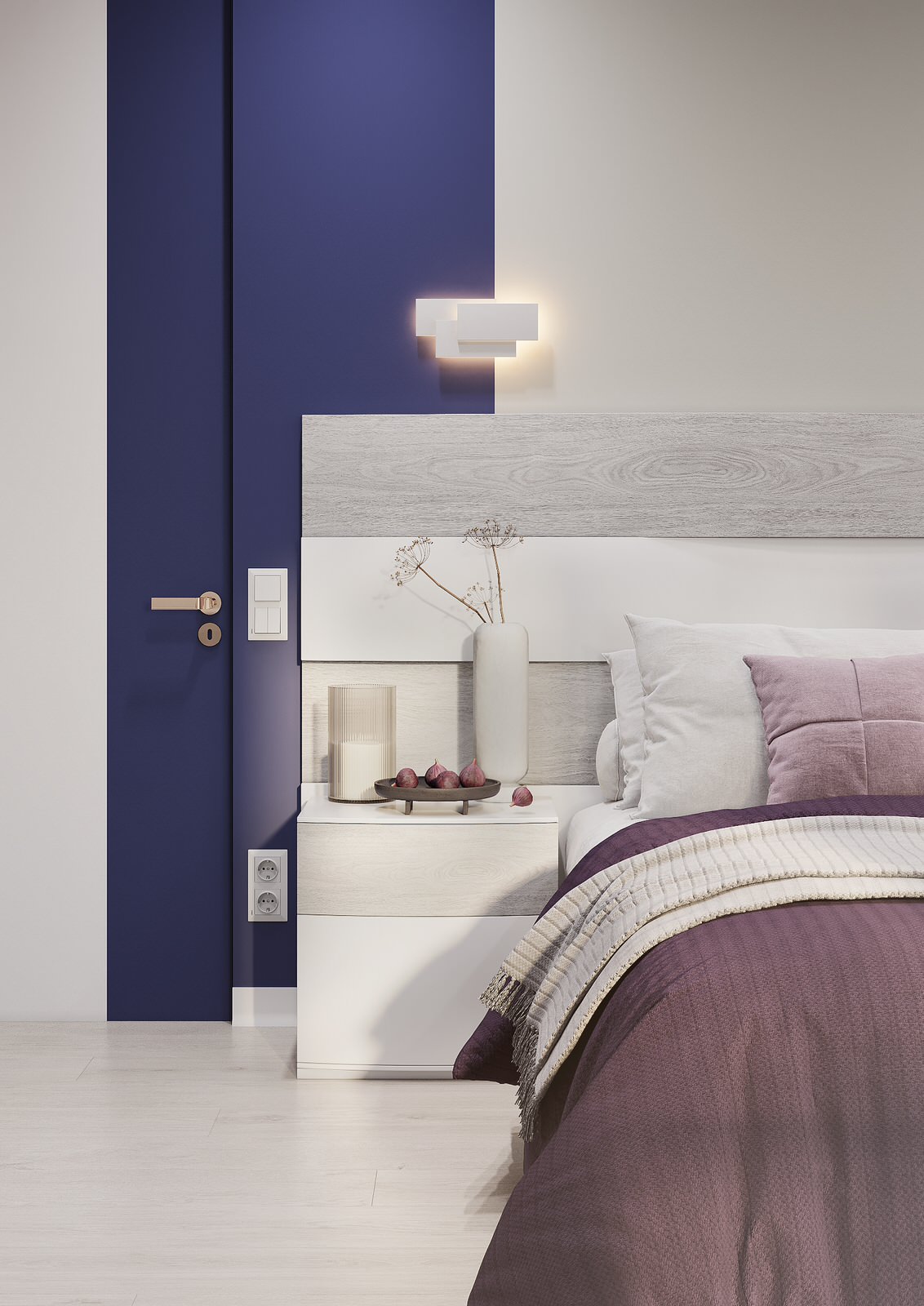 Дизайн-проект яркой квартиры 65 кв.м в современном стиле