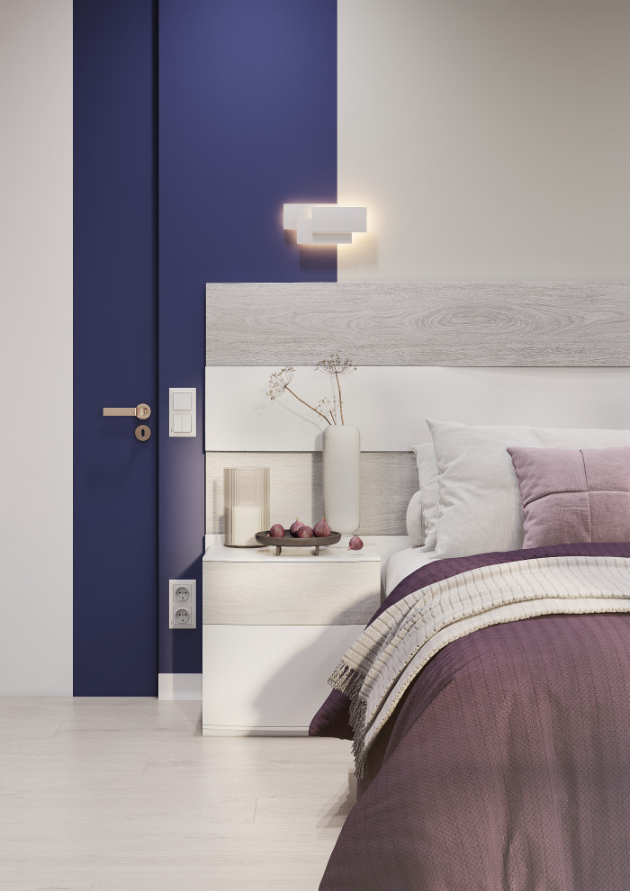 Дизайн-проект яркой квартиры 65 кв.м в современном стиле