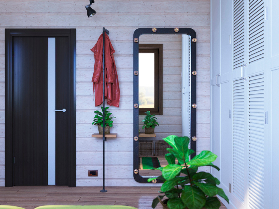 ПРОЕКТ ИНТЕРЬЕРА ДОМА НА ЧЕРНОЙ РЕЧКЕ во Владивостоке)