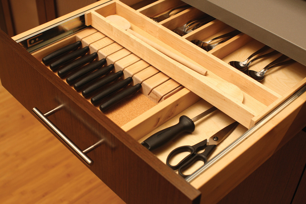 Organized Silverware, Cutlery and Utensil Drawer Storage from Dura Supreme Cabin