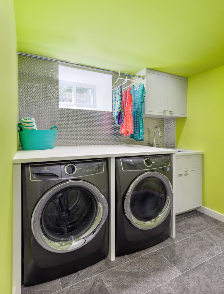 Design ideas for a laundry room in New York.