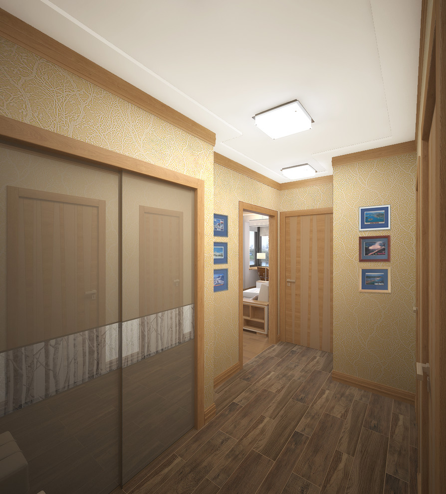 Дизайн-проекта жилой квартиры. Визуализация