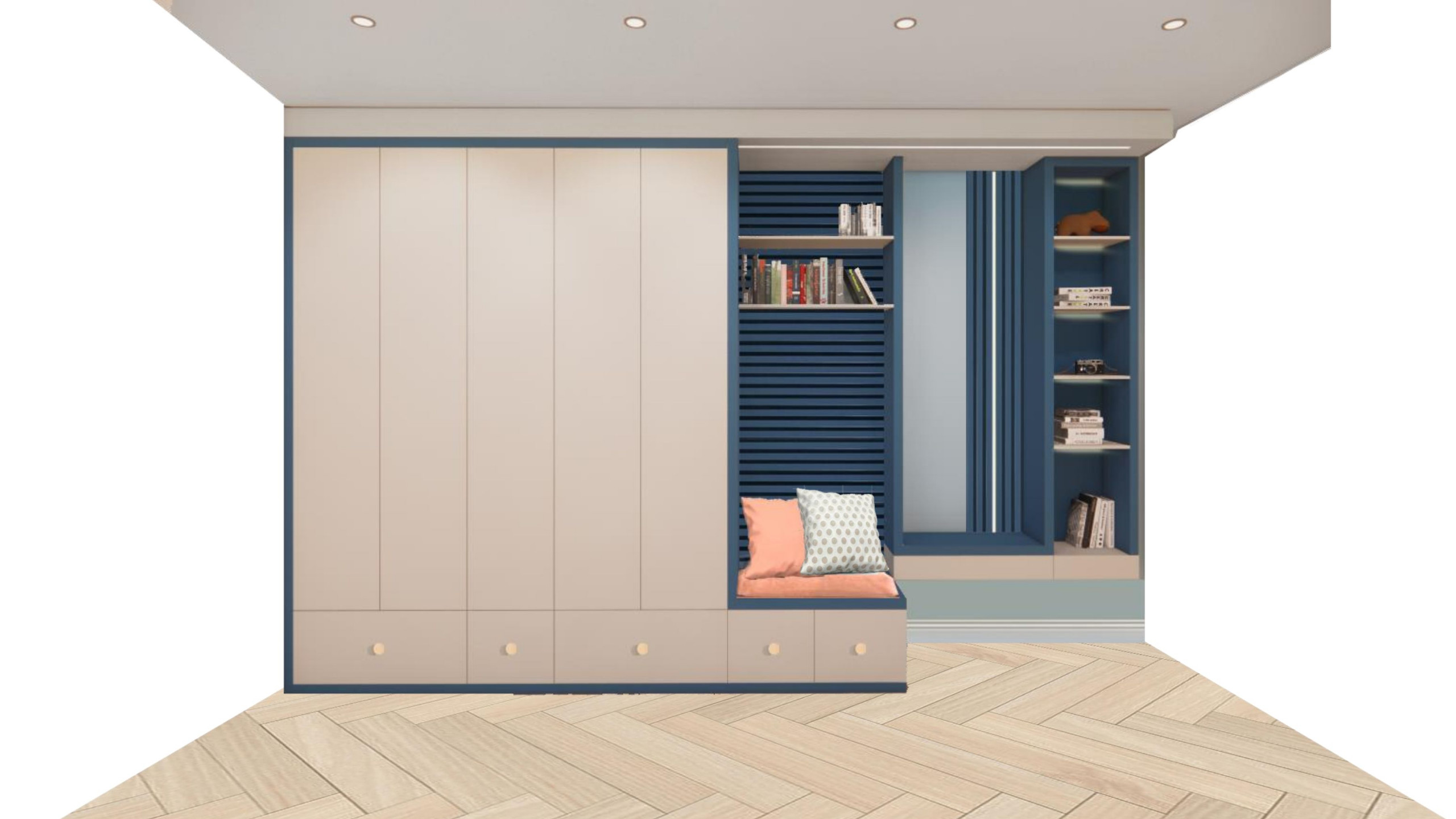Blue Horizon Bedroom in Chelsea