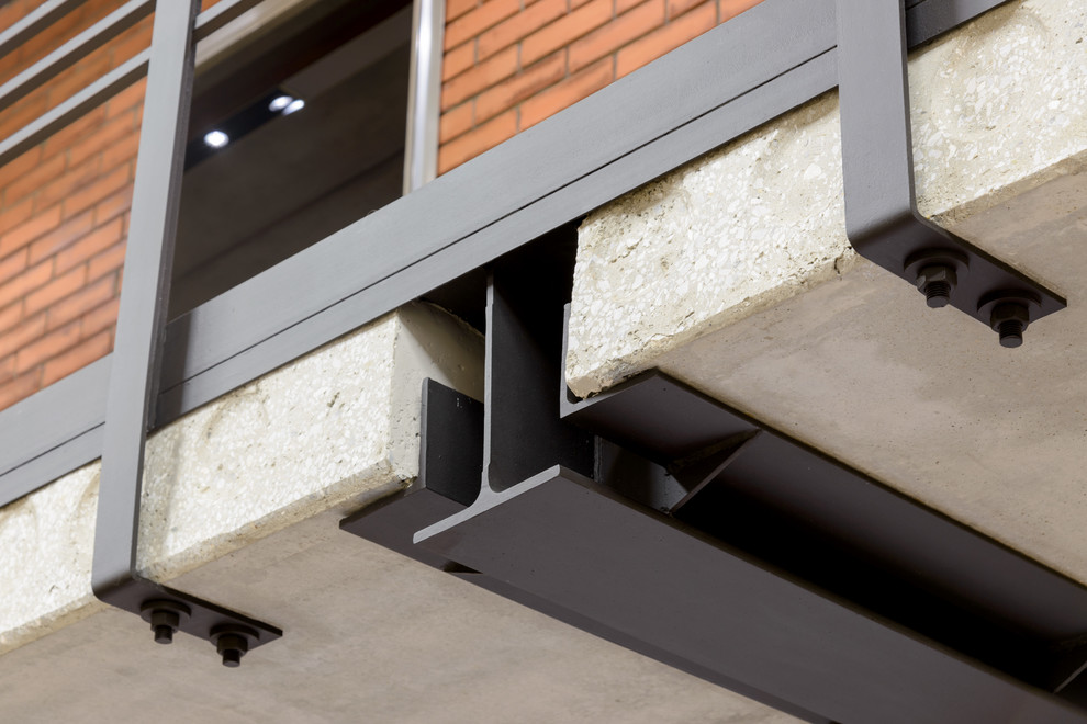 Конструктивные элементы вписаны в композицию интерьера