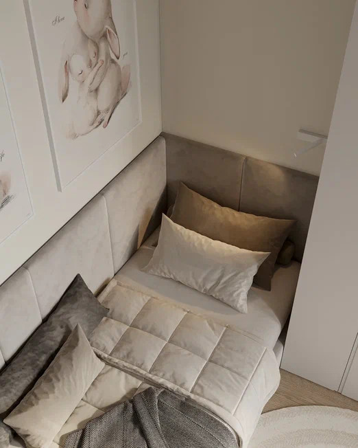 Красивая и светлая квартира в современном стиле