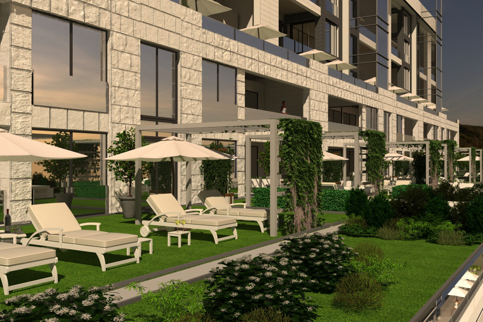 Проект апартотеля с прилегающей территорией в Черногории