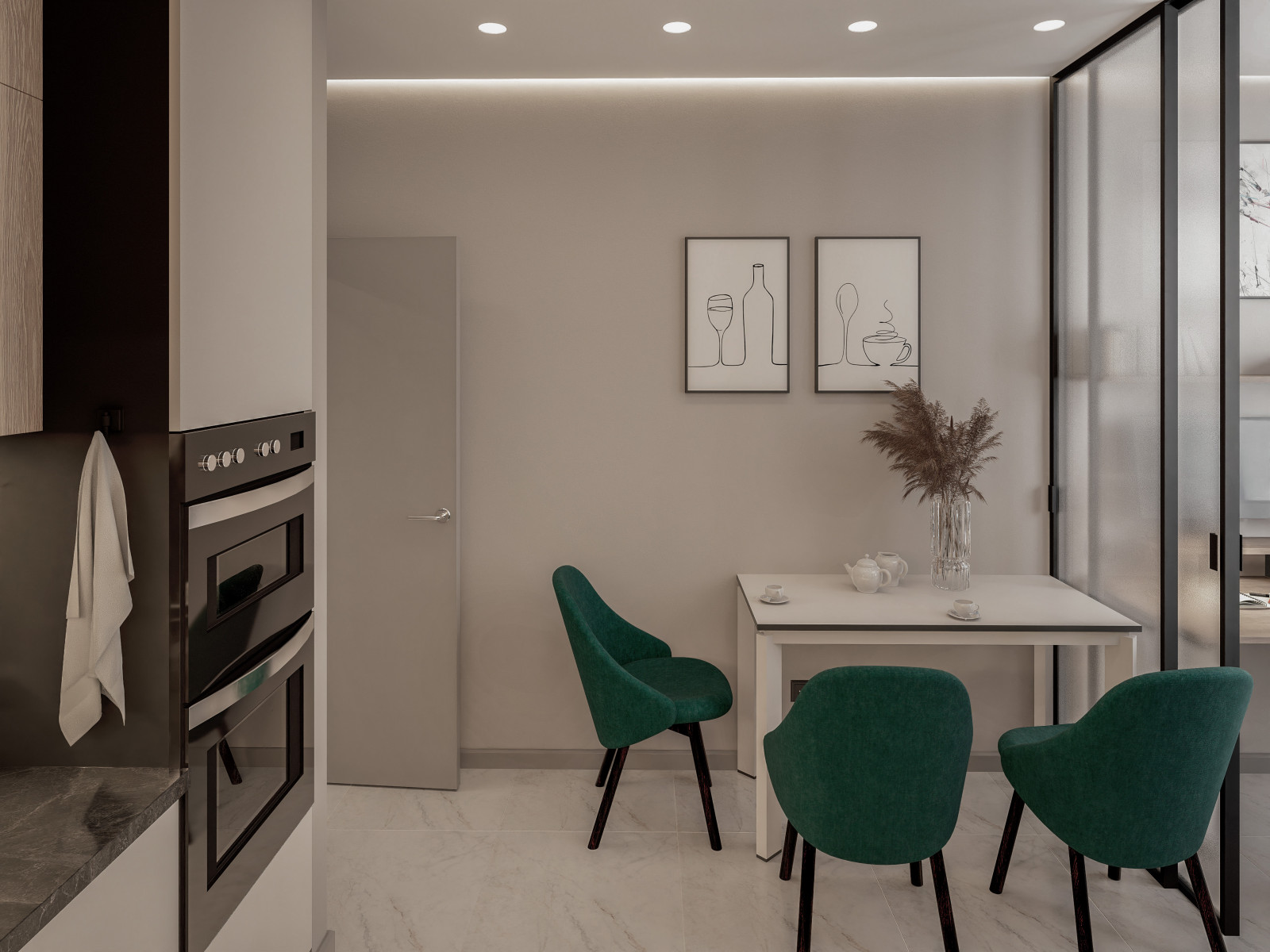 Дизайн-проект двухкомнатной квартиры 69 м2