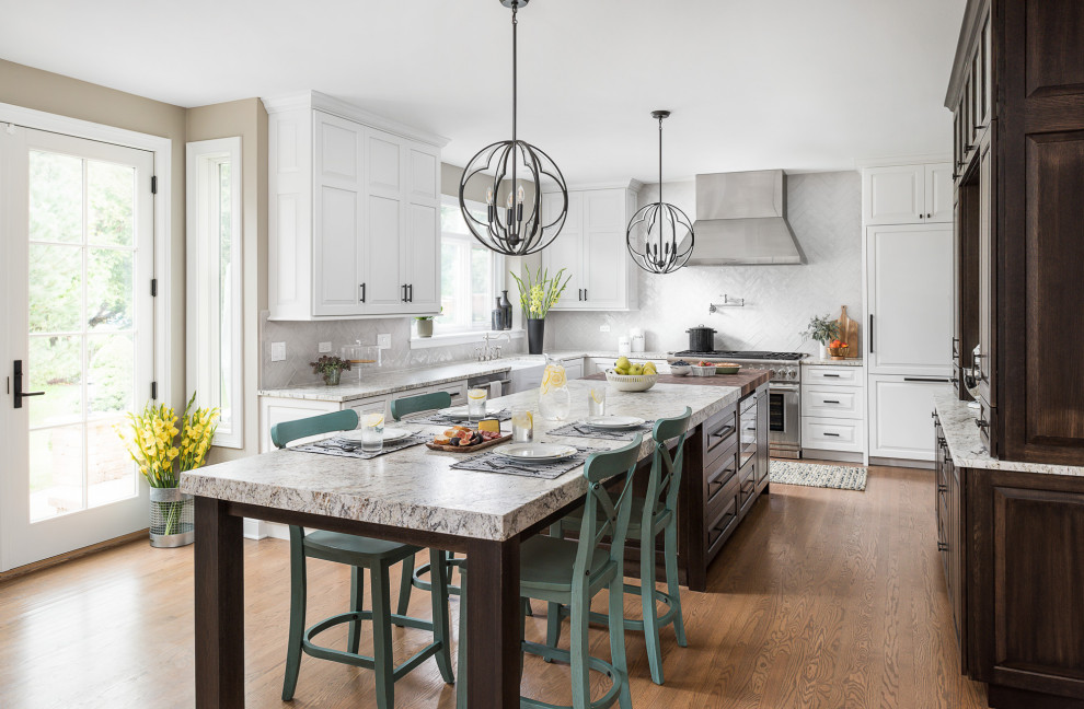 A Baker's Kitchen Traditional Kitchen Chicago by Lauren