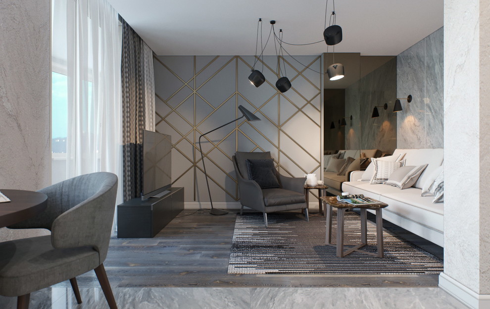 Квартира 94 м2 ЖК "Маршал Град"