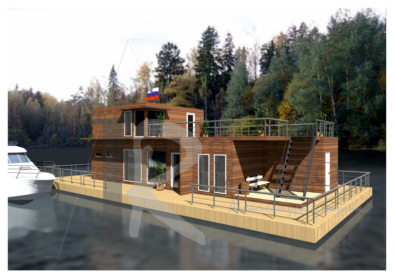 Плавающий дом