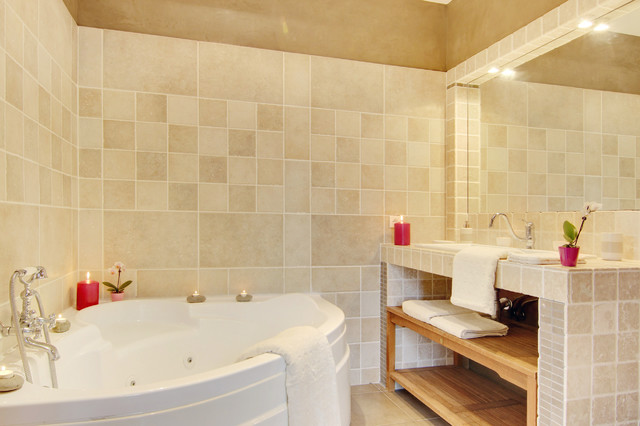 La Bergerie landhausstil-badezimmer