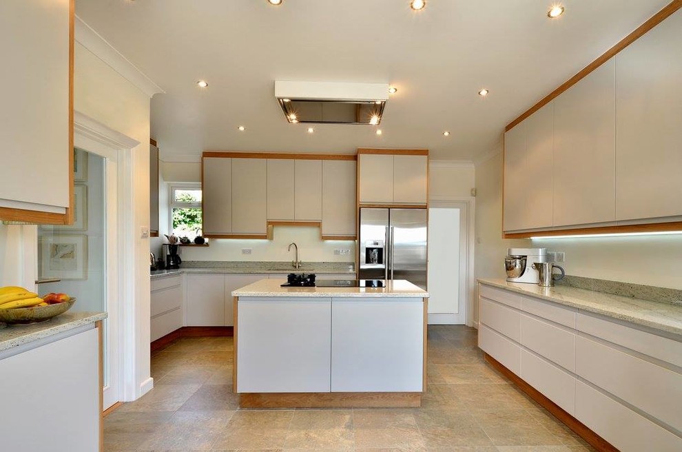Inspiration for a classic kitchen in Devon.