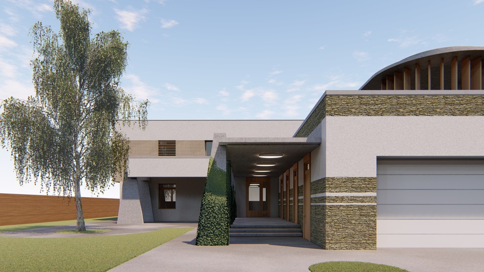 Загородная вилла 800м2