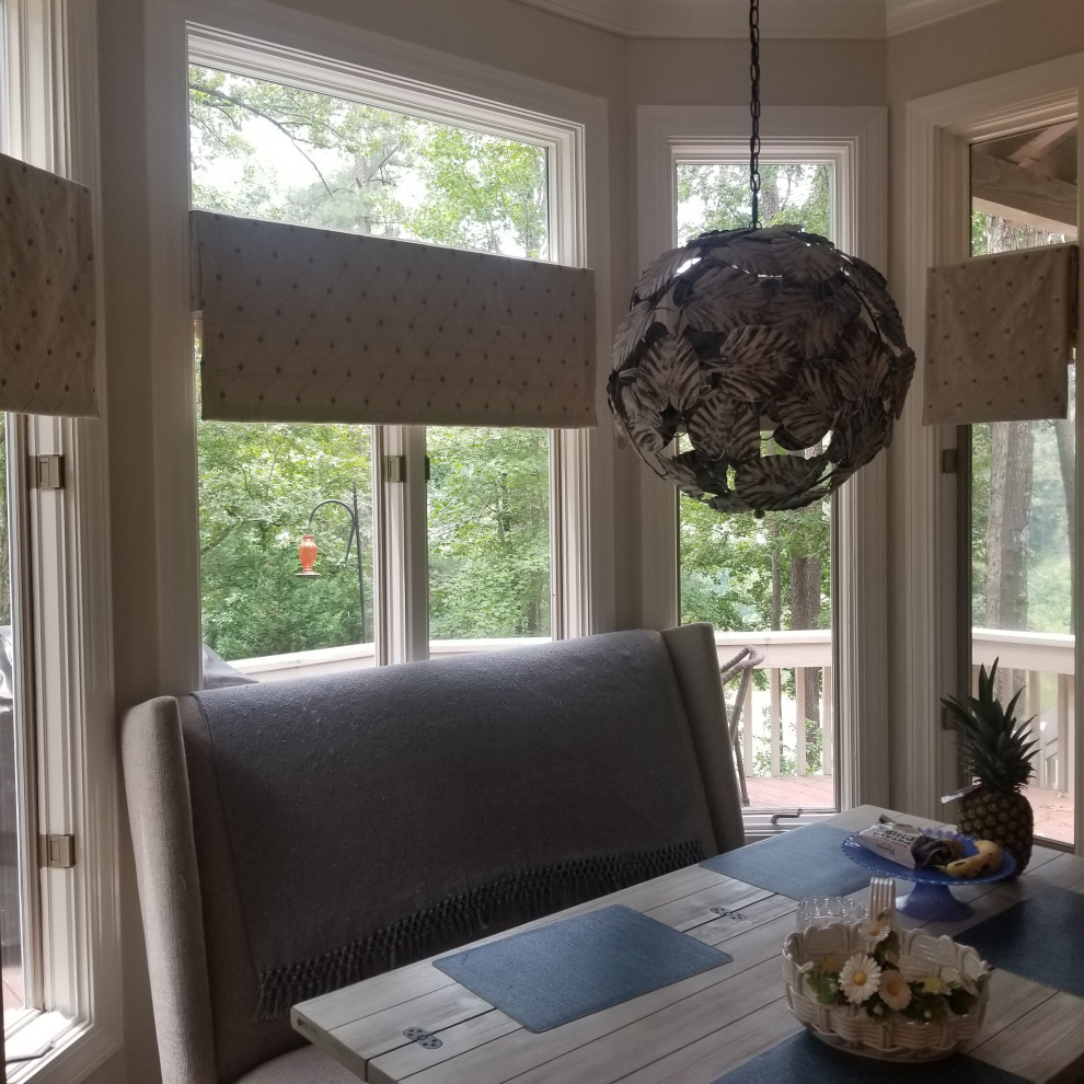 Cornice Board & Shades at Woodside