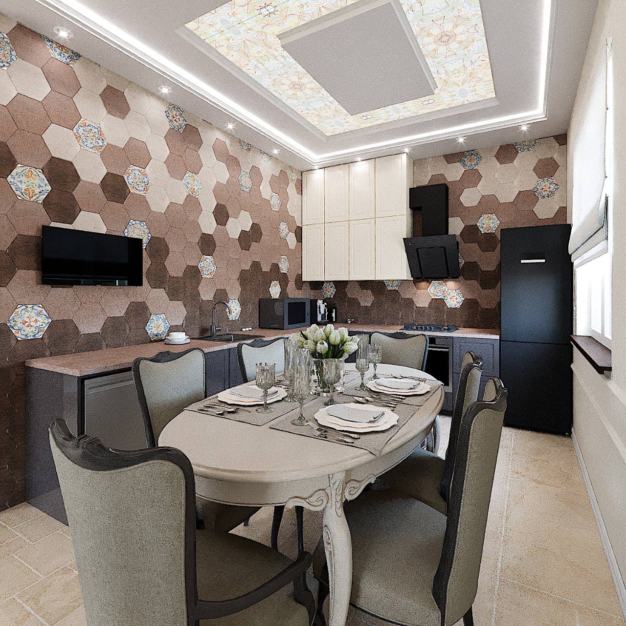 Дизайн-проект 3-х этажного особняка