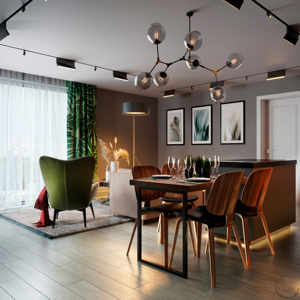 Визуализация гостиной