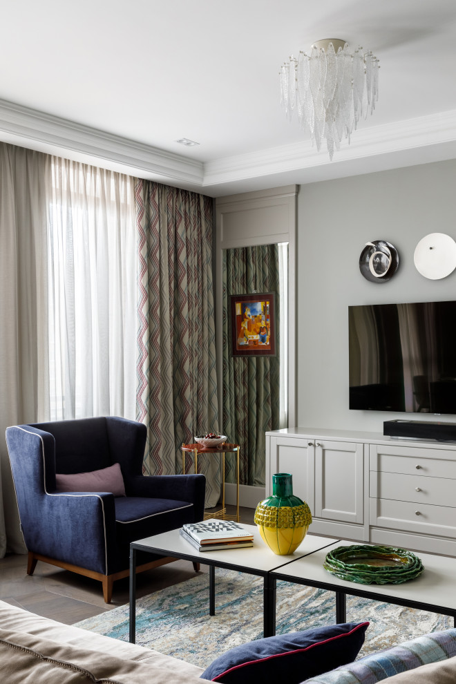 Проект квартиры в Хамовниках. Дизайнер Ирина Бронникова