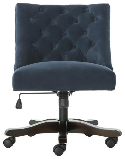 Soho Tufted Velvet Swivel Desk Chair, Mcr1030C
