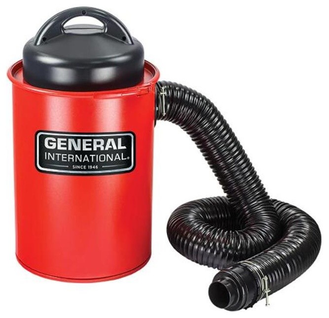 General International Bt8008 2-In-1 9A Portable 13-Gallon Dust Collector